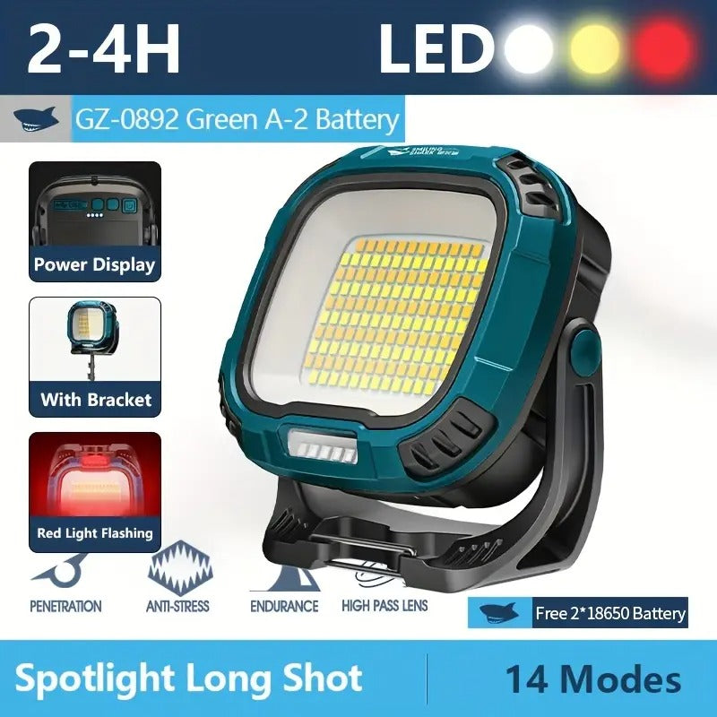 Rechargeable LED Work Light Magnetic Hook