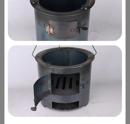 Outdoor Wood Stove for Camping and Cooking