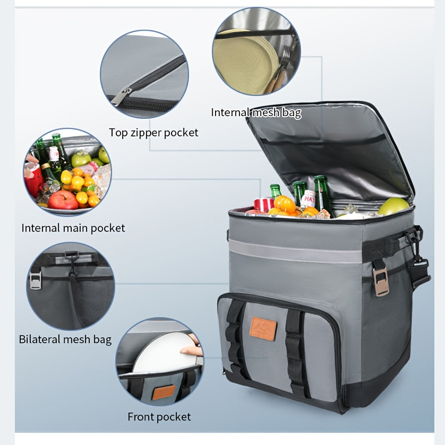 Rolling Insulated Refrigerated Truck Cooler Bag