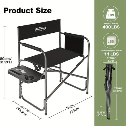 Folding Camping Chair with Cup Holder