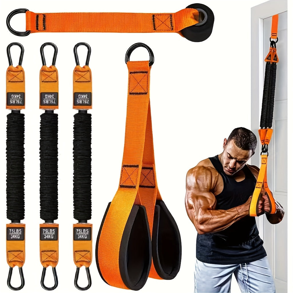 5-Piece Latex Resistance Training Band Set