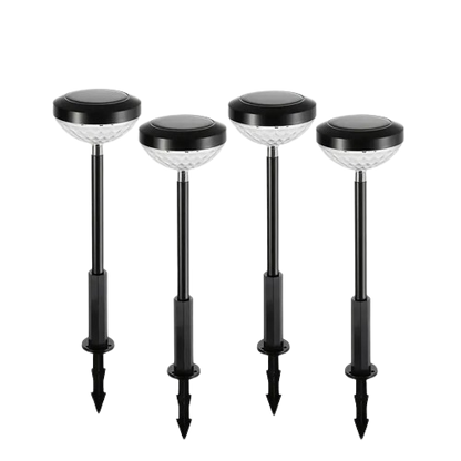 Radiant Duo: Garden Glow Solar LED Light Set