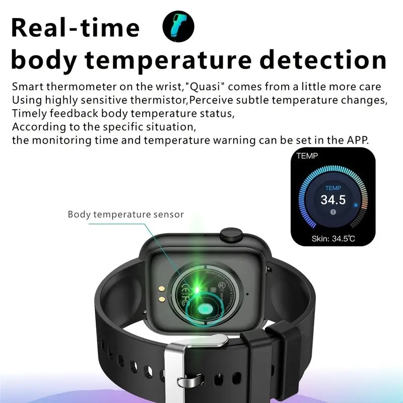 Ultimate Waterproof Wireless Calling Smartwatch