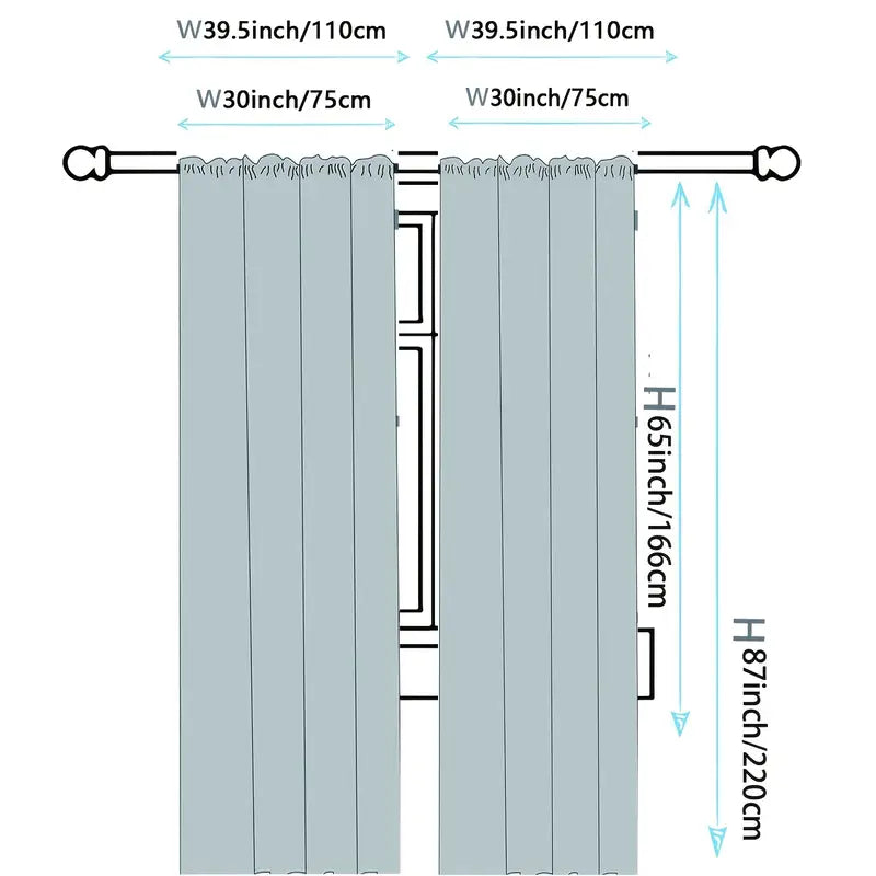 Waterproof Vintage Door Curtains with Timeless Appeal