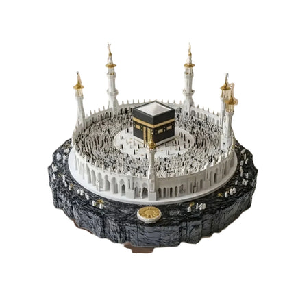 Art Renaissance Crystal Kabah Model Mecca Display