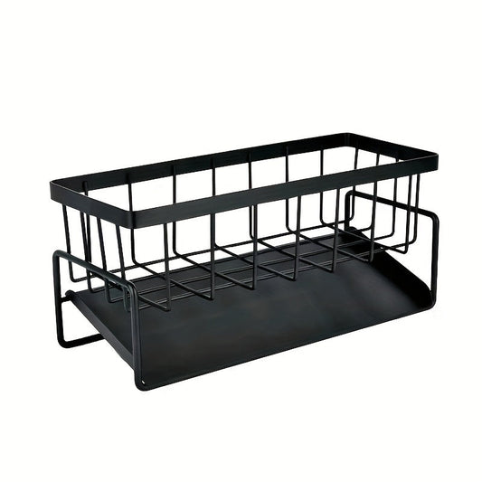 Rag Holder Sponge Drain Basket for Bathroom & Kitchen