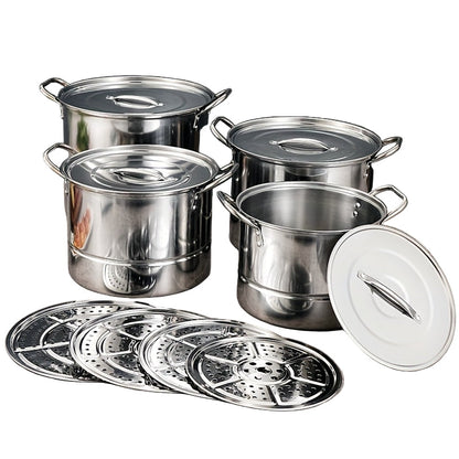 Camping Pot Set with Kettle