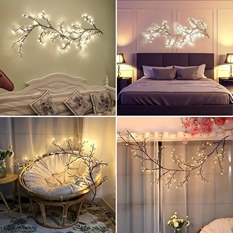 USB-Powered Tree Branch Decoration - Christmas Night Light