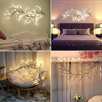 USB-Powered Tree Branch Decoration - Christmas Night Light