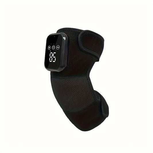 3-in-1 Heated Knee, Elbow, and Shoulder Massager – Wireless(Black)