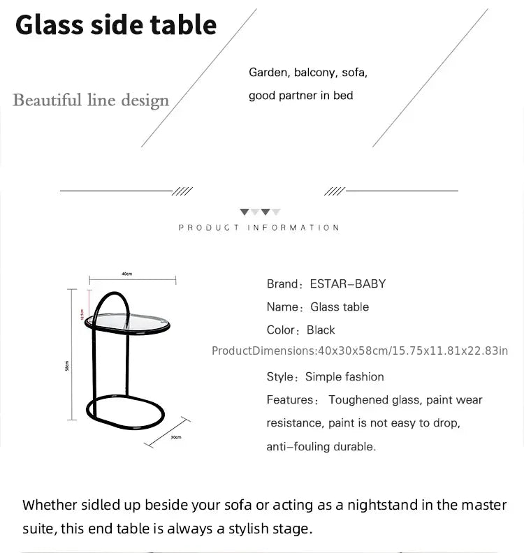 round  2-Tier Storage Side Table