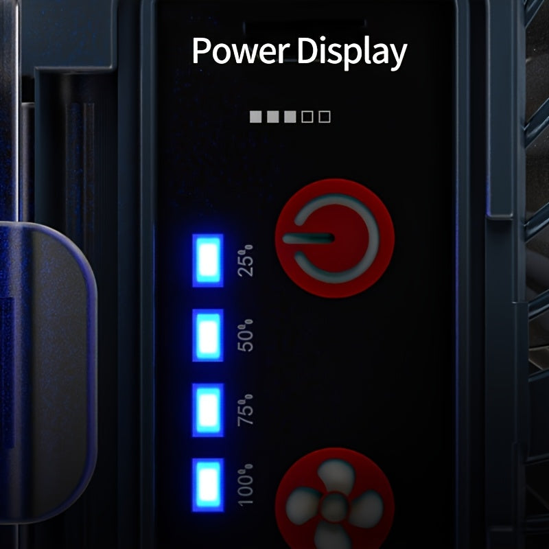 Camping Fan Light with Hook, Magnet & USB