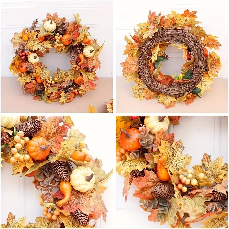 Halloween Harvest Wreath Decor