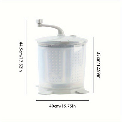Manual Laundry Machine with Pedal Base