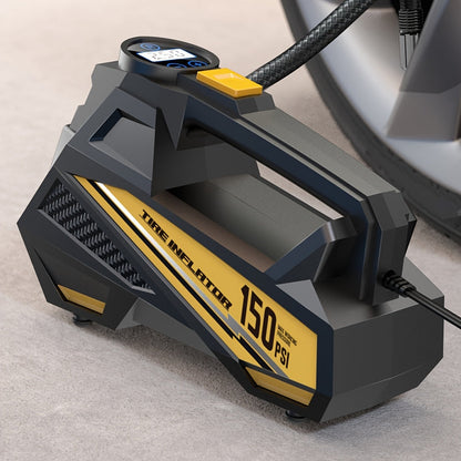 Car Air Compressor Portable 150 PSI Digital