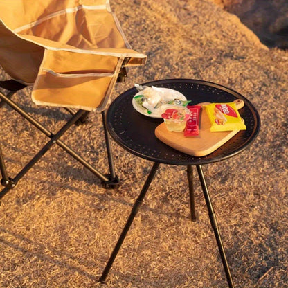 Portable Adjustable Camping Table Tripod Base