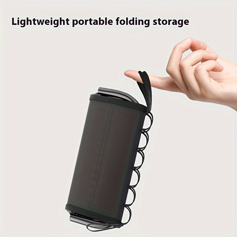 Folding Stool Frame Black Mesh Seat