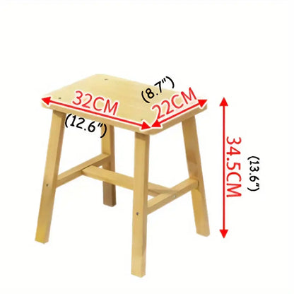 Handmade Bamboo Stool - DIY Home Small Stool with Traditional Style