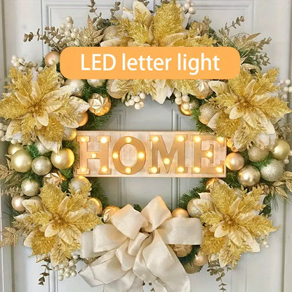 30PCS Mini Metal Clips for Christmas - Festive Ornament Fixing Clips