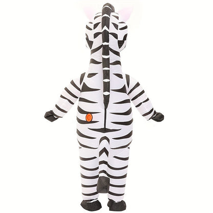 Zebra Inflatable Costume Suit for Adults