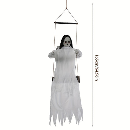 Sound Control Halloween Swing Ghost Decoration