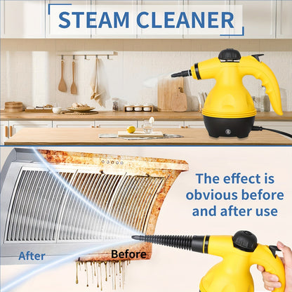 Handheld Steam Cleaner with 1000W 9 Accessories