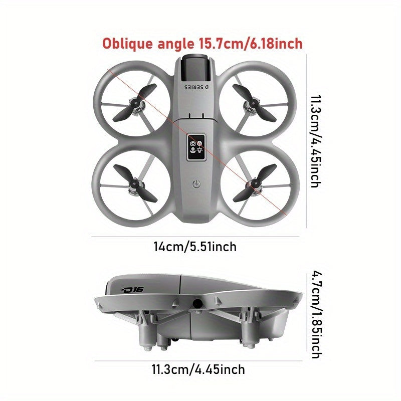Dual Camera Drone with HD WiFi Control