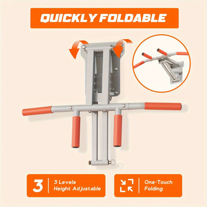 Wall Mount Pull-Up Bar Station