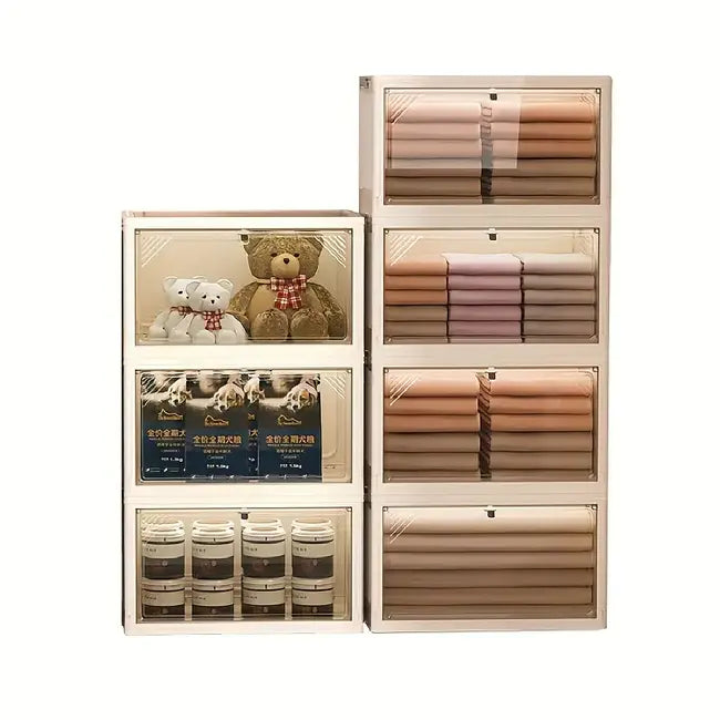 Unfold the future of storage: our durable folding plastic box