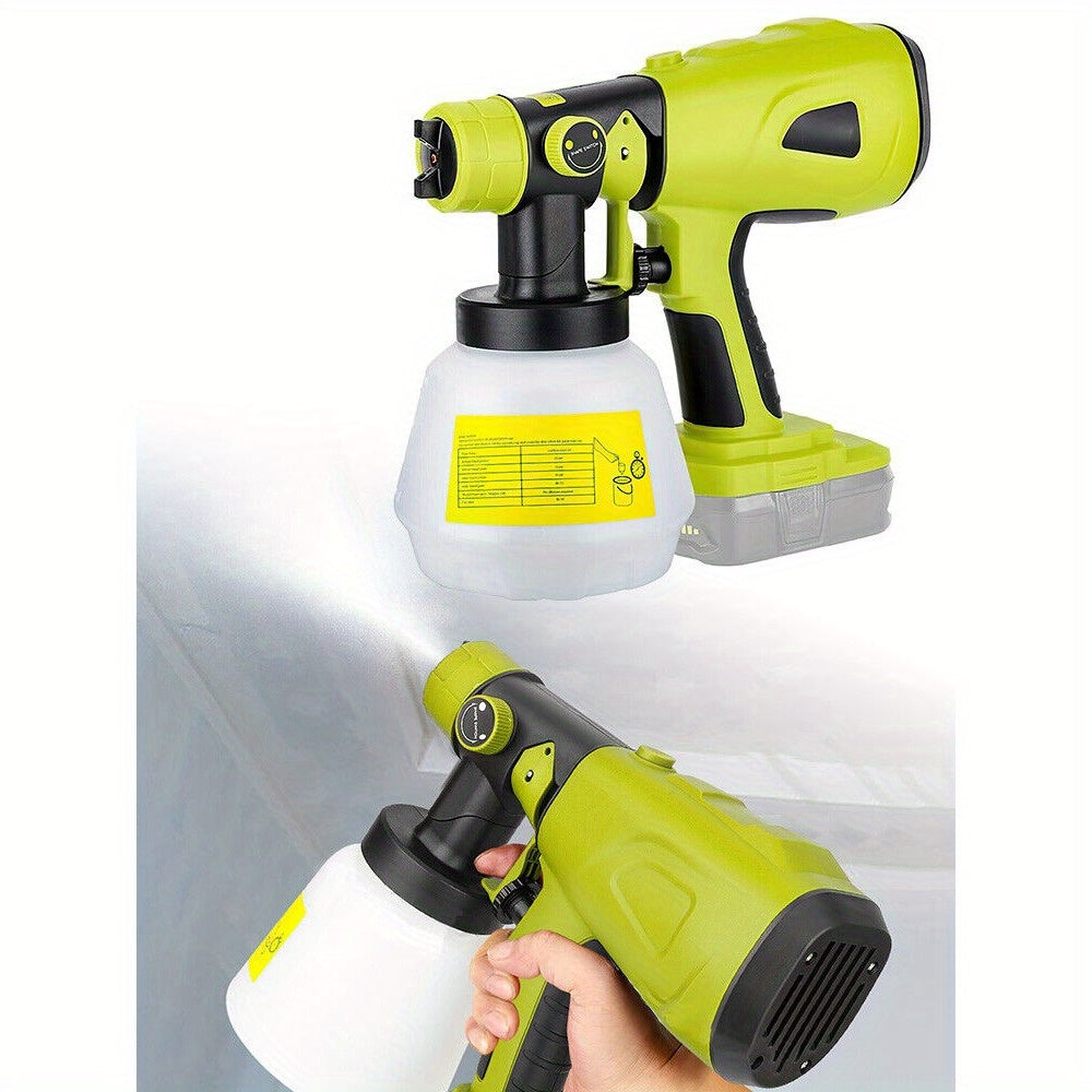 Cordless Paint Sprayer Gun with 1000ml