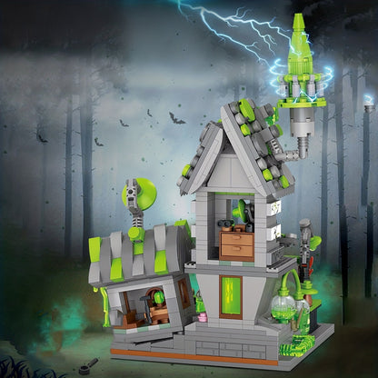 Halloween Wild Zombie Hut Mini Building Blocks
