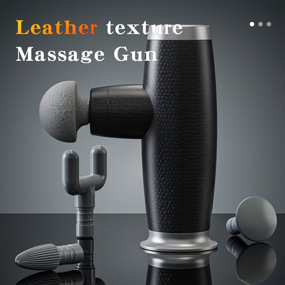 Electric Mini Massage Gun – Portable Deep Tissue Massager for Back and Neck(Black)