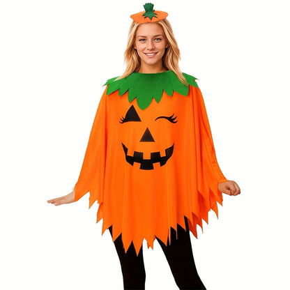 Pumpkin Costume Set Halloween Party Outfit
