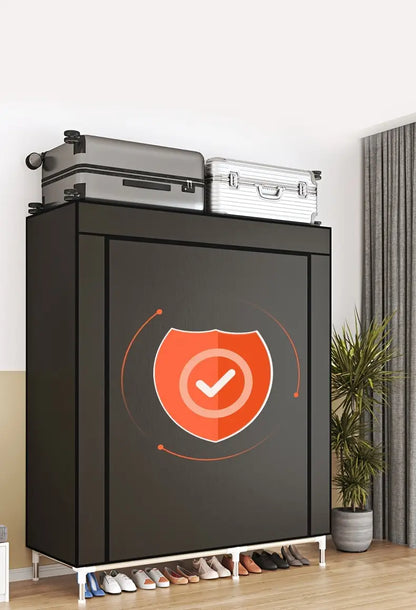 Modern Clothes Storage Wardrobe with Dustproof Cover