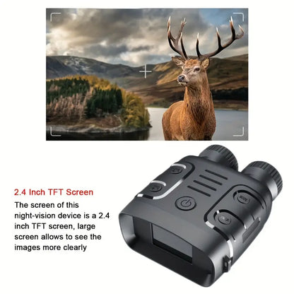 1080P Binocular Infrared Night Vision Device with 5X Digital Zoom