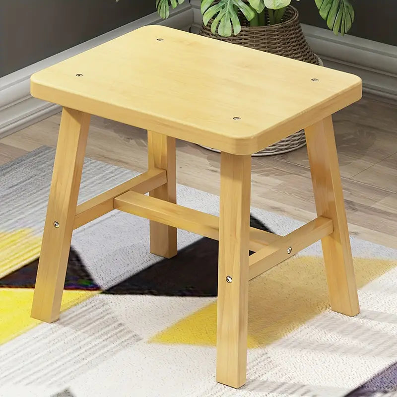 Handmade Bamboo Stool - DIY Home Small Stool with Traditional Style