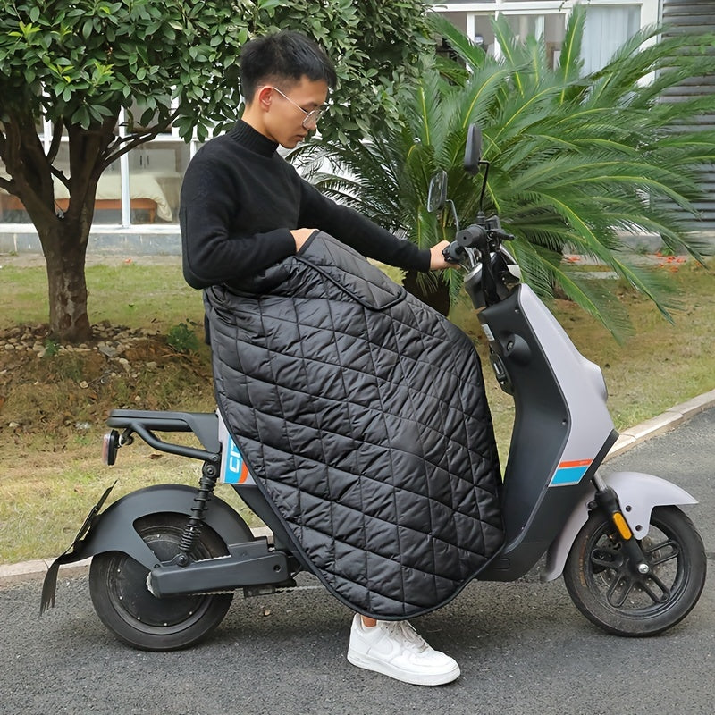 Fleece Motorcycle Leg Warmer for Bikes & Scooters