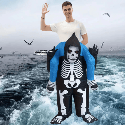 Inflatable Skeleton Costume for Adults