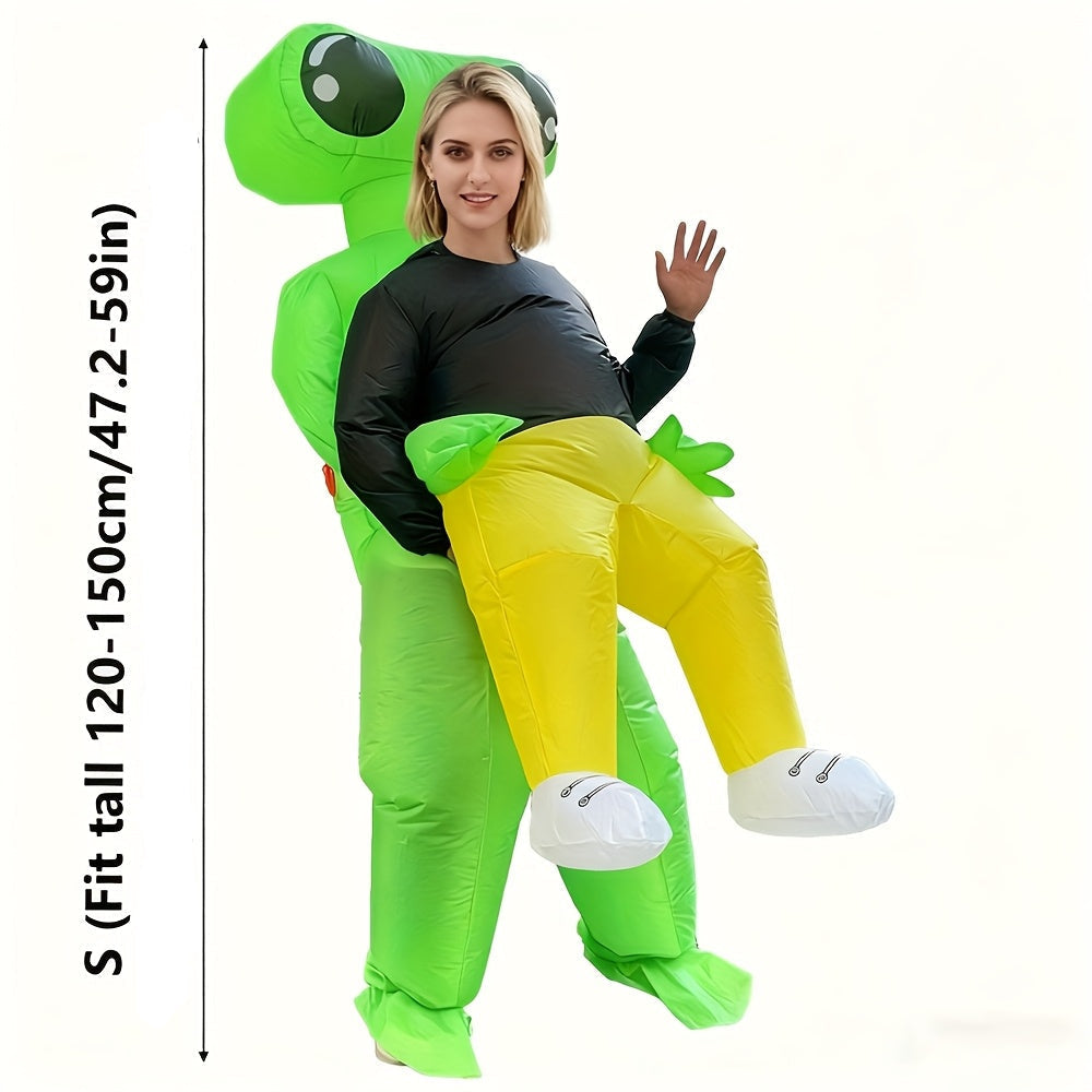Self-Inflating Alien Abduction Costume with USB Power