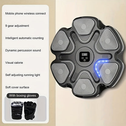 Wall-Mounted Smart Music Boxing Trainer