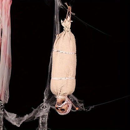 Hanging Mummy – Battery-Powered Fabric Ornament