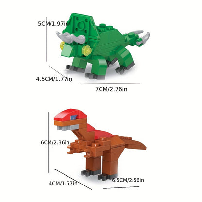 Dinosaur Egg Building Blocks for Kids (6pcs)