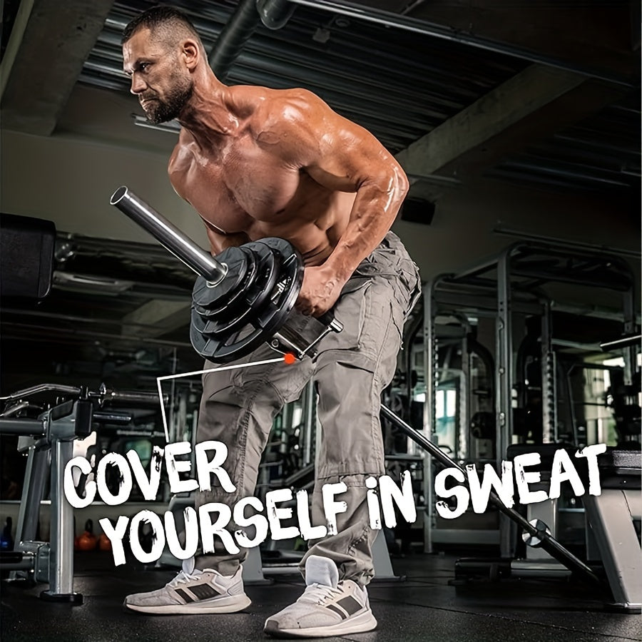 Ergonomic V-Shaped Pull Down Bar with Drawstring Bag & 21-Day Workout Tracker(Black)