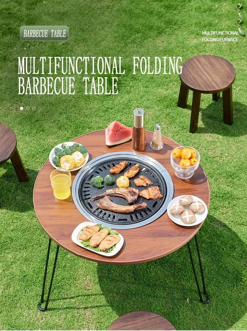 Portable Folding Stove Table - Your Ultimate Camping Companion