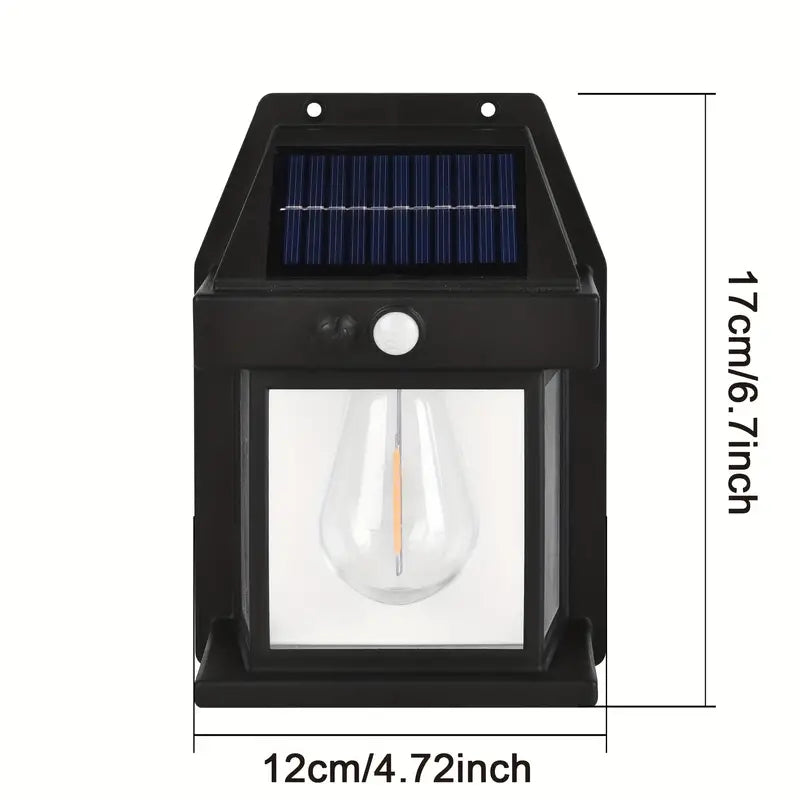 Solar Wall Lanterns Outdoor with 3 Modes