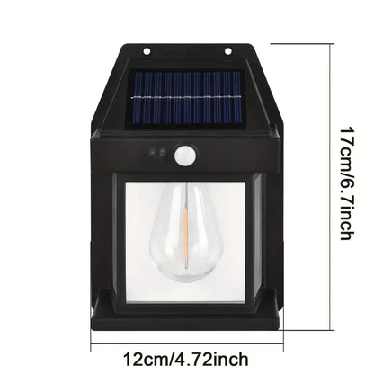Solar Wall Lanterns Outdoor with 3 Modes