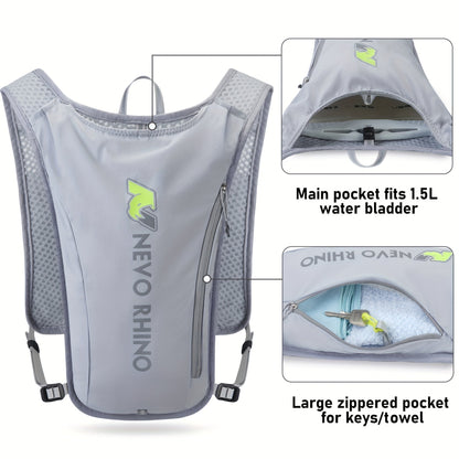 5.5L Running Hydration Vest with 1.5L Bladder