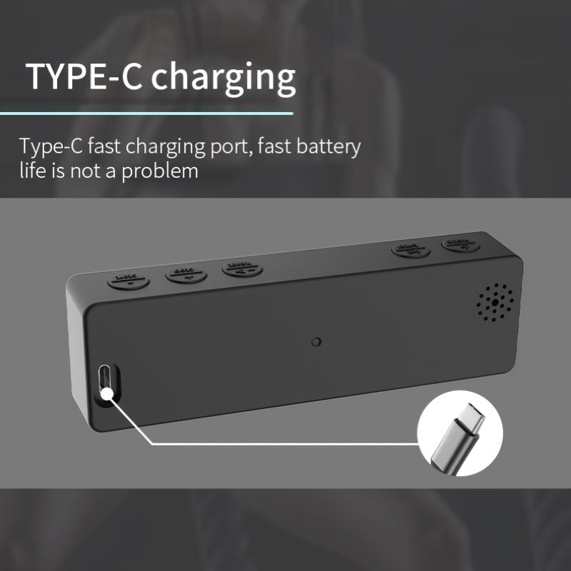 Rechargeable Gym Timer with 8 Fat Burning Training Modes(Black)