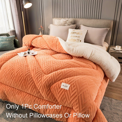 Industrial Flocked Lamb Quilt Super King