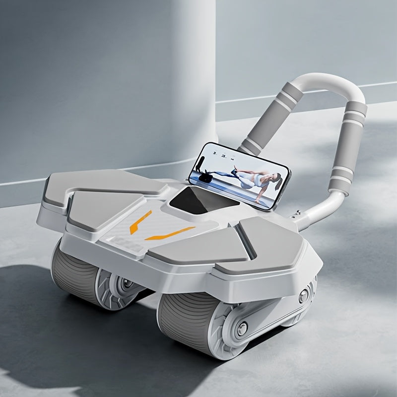 4-Wheel Ab Roller with Elbow Support